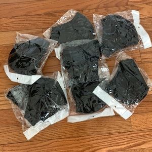 Black Strap Face mask Fits all